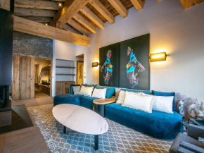 Appart luxueux avec cheminée, proche des pistes, WiFi, 10 pers - FR-1-694-90